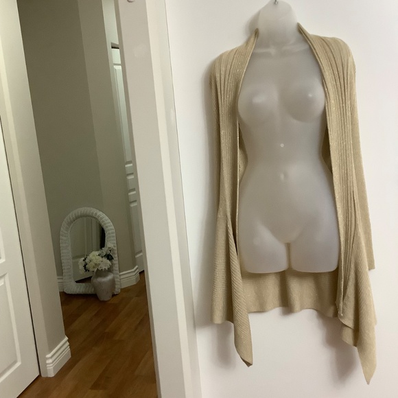 Shimmery Good Shapely Cardigan fits Sz L 36-38 bust Excellent condition - Picture 6 of 11
